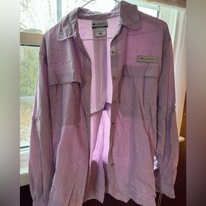 Columbia womens hiking button down
